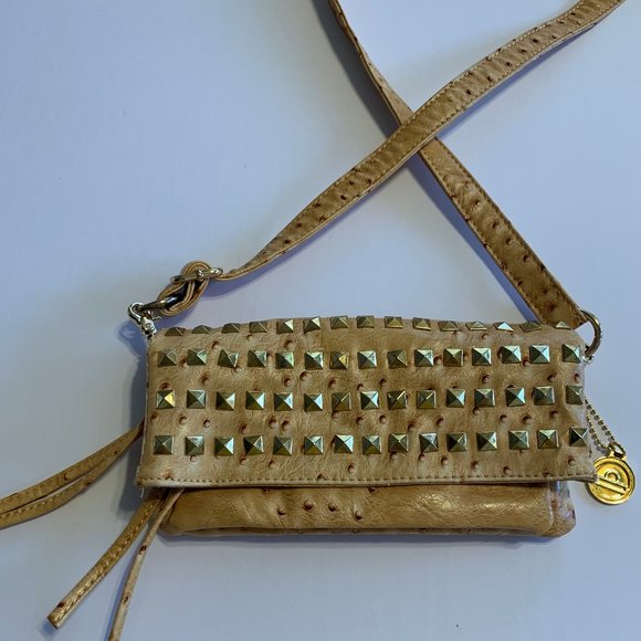 Big Buddha Handbags - Big Buddha Ostrich Convertible Crossbody/Clutch